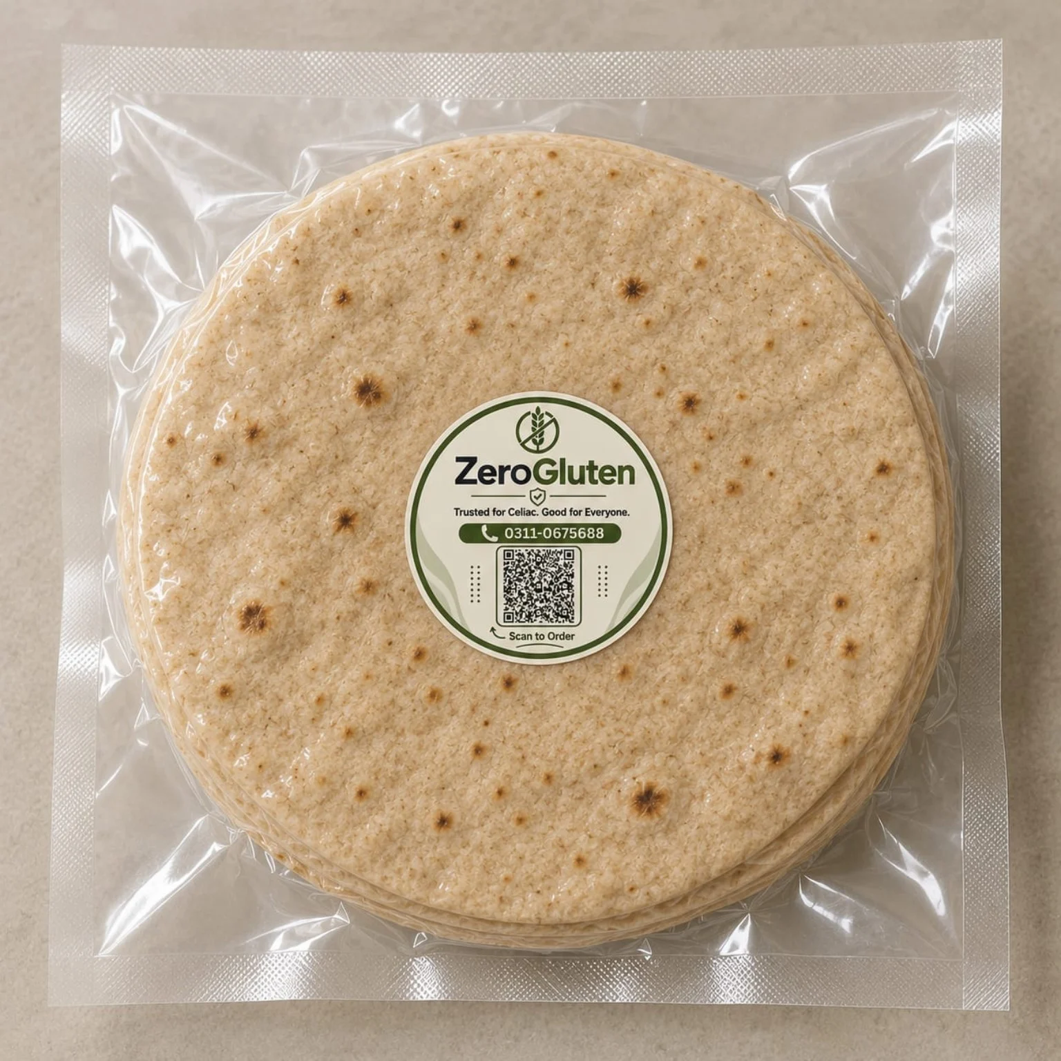 ZeroGluten packaged product